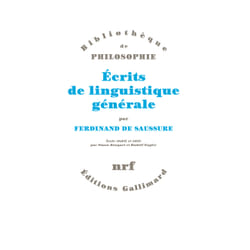 Ecrits de linguistique generale
