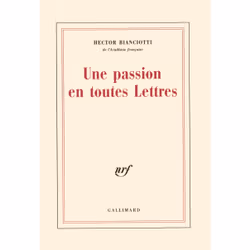 ISBN Une Passion en toutes Lettres, Français, 516 pages
