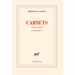 ISBN Carnets 1995-1998, Français, 160 pages