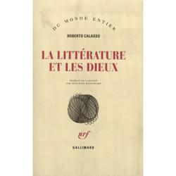 La litterature et les dieux