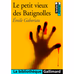 ISBN Le Petit vieux des Batignolles, Français, 182 pages