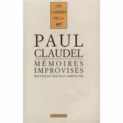 ISBN Mémoires improvisés, Français, 368 pages