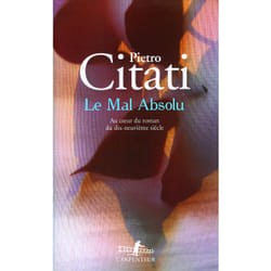 Le mal absolu - au coeur du roman du dix-neuvième siècle