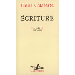Écriture : (1985-1986)