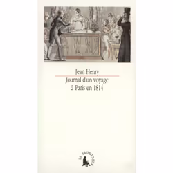 ISBN Journal d'un voyage à Paris en 1814, Français, 160 pages