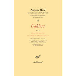 Oeuvres complètes Tome 6 : Cahiers (février 1942 - juin 1942) 3