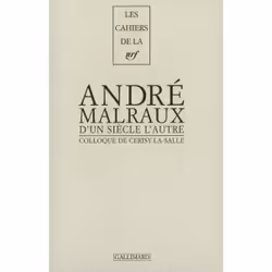 ISBN D'un siècle l'autre, André Malraux, Français, 416 pages