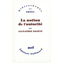 La notion de l'autorité