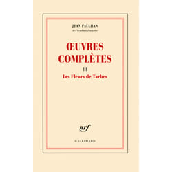 Oeuvres complètes Tome 3