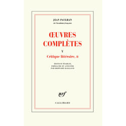 Oeuvres complètes Tome 5 - critique littéraire Tome 2