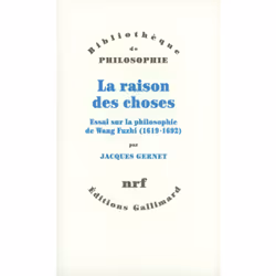 ISBN La raison des choses, Français, 448 pages
