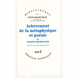 ISBN Achèvement de la métaphysique et poésie, Français, 208 pages