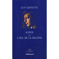 Auden ou L'oeil de la baleine