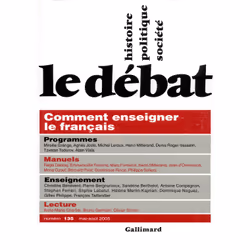 ISBN Le Débat, Français, 224 pages