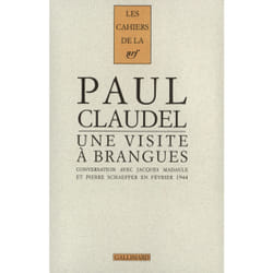 Les cahiers de la NRF : une visite à Brangues - conversation avec Jacques Madaule et Pierre Schaeffer en février 1944
