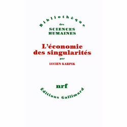ISBN L'économie des singularités, Français, 384 pages