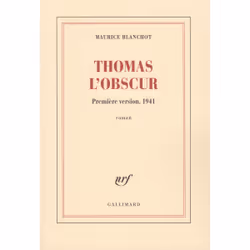 ISBN Thomas l'Obscur, Français, 328 pages