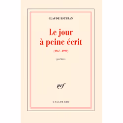 ISBN Le jour à peine écrit, Français, 352 pages