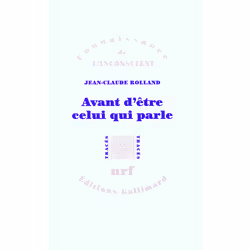 ISBN Avant d'être celui qui parle, Français, 224 pages