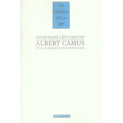 Albert Camus ou La naissance d'un romancier