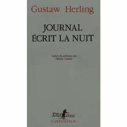ISBN Journal écrit la nuit, Français, 408 pages