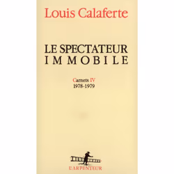ISBN Le spectateur immobile, Français, 336 pages