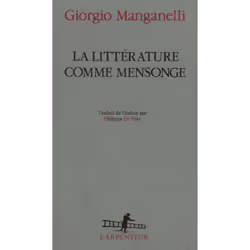 ISBN La littérature comme mensonge, Français, 252 pages