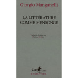 La littérature comme mensonge
