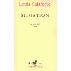 Situation - carnets Tome 13 - 1991