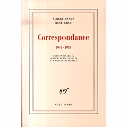 ISBN Correspondance (1946-1959), Littérature, Français
