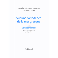 ISBN Sur une confidence de la mer grecque, Français, 96 pages