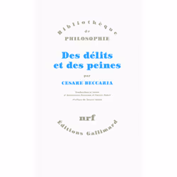 ISBN Des délits et des peines, Français, 240 pages