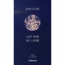 ISBN Lait Noir De L'Aube ; Journal, biographie, Français