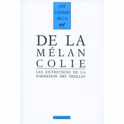 ISBN De la Mélancolie, Français, 232 pages
