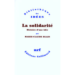 La solidarité, histoire d'une idée