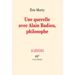 Une querelle avec alain badiou, philosophe