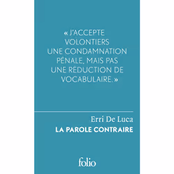 ISBN La parole contraire, Français, 120 pages