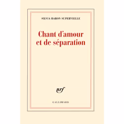 ISBN Chant d'amour et de séparation, Français, 160 pages