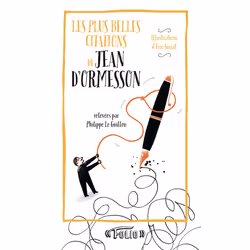 ISBN Les plus belles citations de Jean d'Ormesson, Français, 144 pages