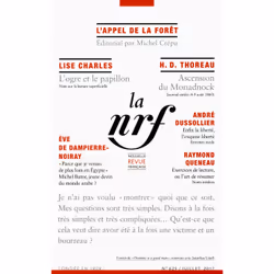 ISBN La Nouvelle Revue Française, Français, 160 pages
