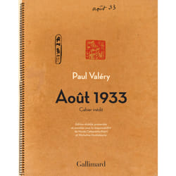 Août 1933 - cahier inédit