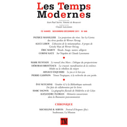 Revue Les temps modernes n.696