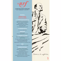ISBN La Nouvelle Revue Française, Français, 160 pages