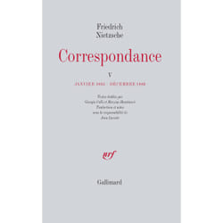 Correspondance Tome 5 - janvier 1885 - décembre 1886