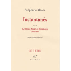Instantanés - lettres à maurice rieuneau (1954-1960)