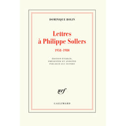 Lettres à Philippe Sollers (1958-1980)