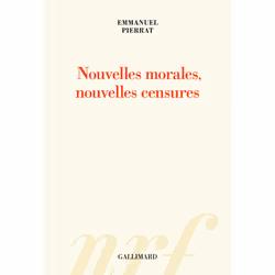 ISBN Nouvelles morales, nouvelles censures, Français, 176 pages
