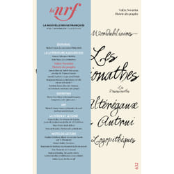 La nouvelle revue francaise n.632