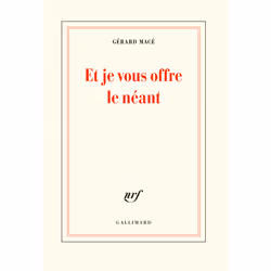 ISBN Et je vous offre le néant, Français, 144 pages