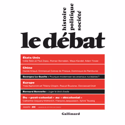 ISBN Le Débat, Français, 192 pages